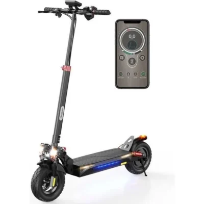 Trottinette Électrique iScooter iX4 800W – 10’’ Tout-Terrain, Autonomie 45 km, Vitesse 45 km/h